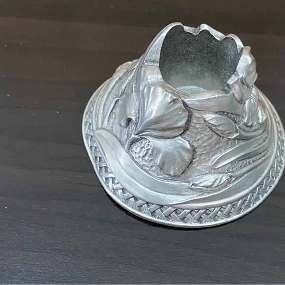 Vintage 1997 Seagull Canada Pewter Etain Zinn Pewter Candle Holders - Picture 3 of 16